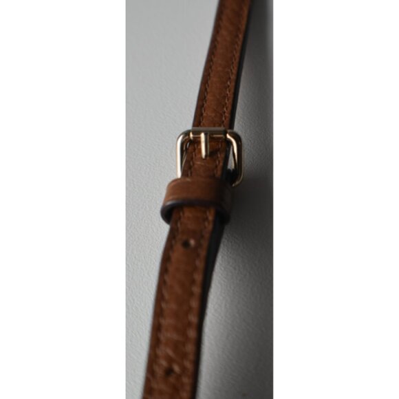 Preowned Coach Mini Bennett Satchel โ Saddle Brown Crossgrain Leather Purse - Picture 13 of 16